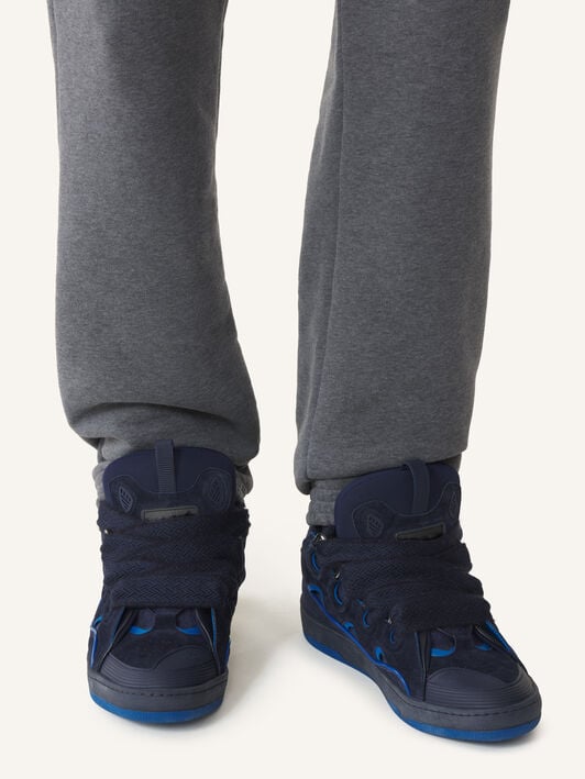 SNEAKER CURB AUS FILZ Lanvin SNEAKER CURB AUS FILZ Marineblau/Hellblau FUSKDK12FELTA26