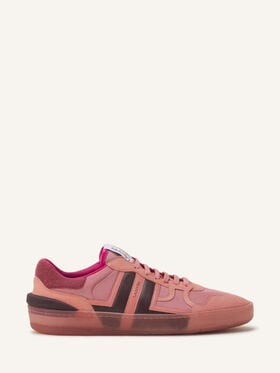Lanvin SNEAKERS CLAY IN FELTRO Rosa Medio/Rosa Scuro FUSKDK00FELTA26