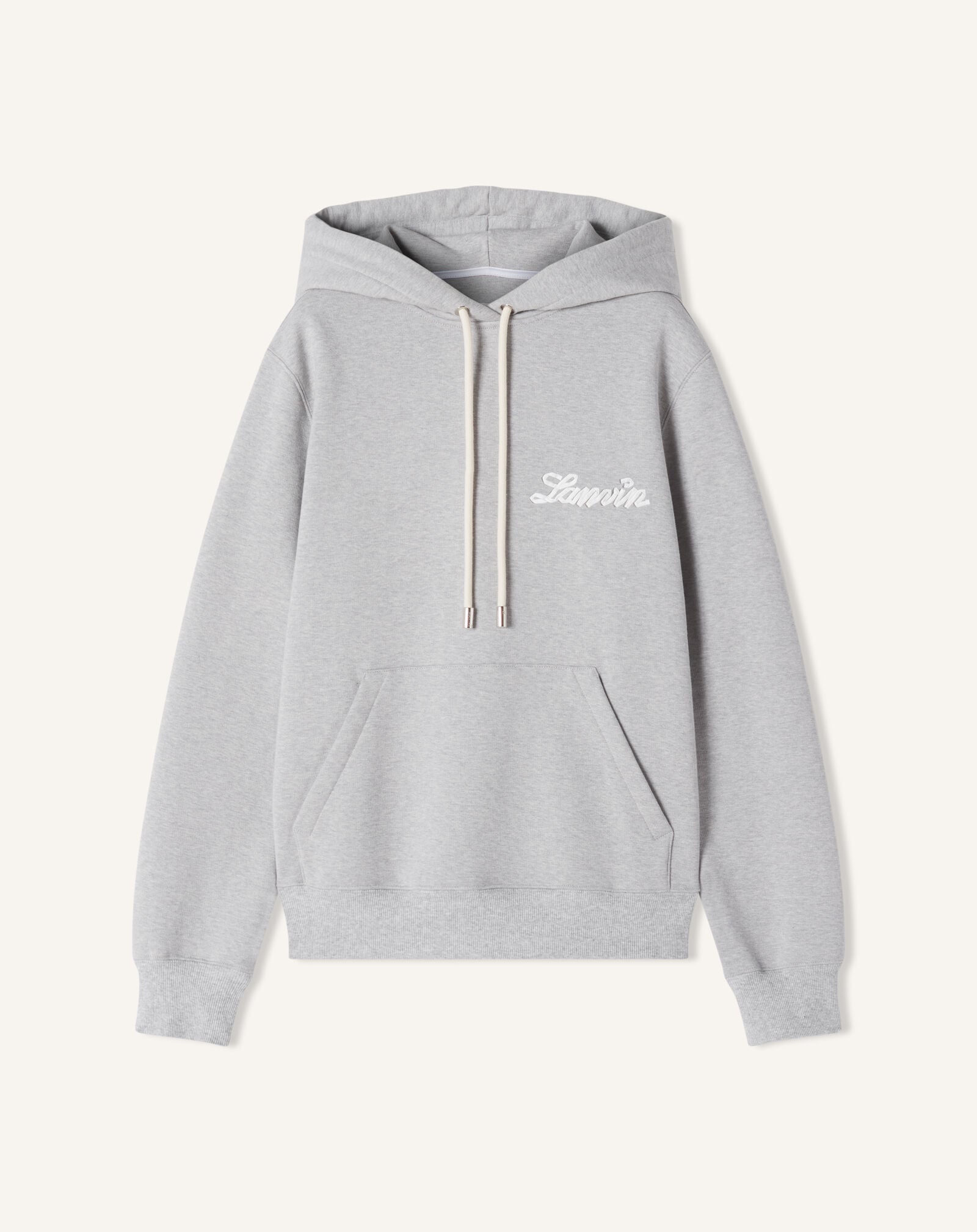 HOODIE RUBAN LANVIN Lanvin HOODIE RUBAN LANVIN Gris Chine RMHO0055F047P26