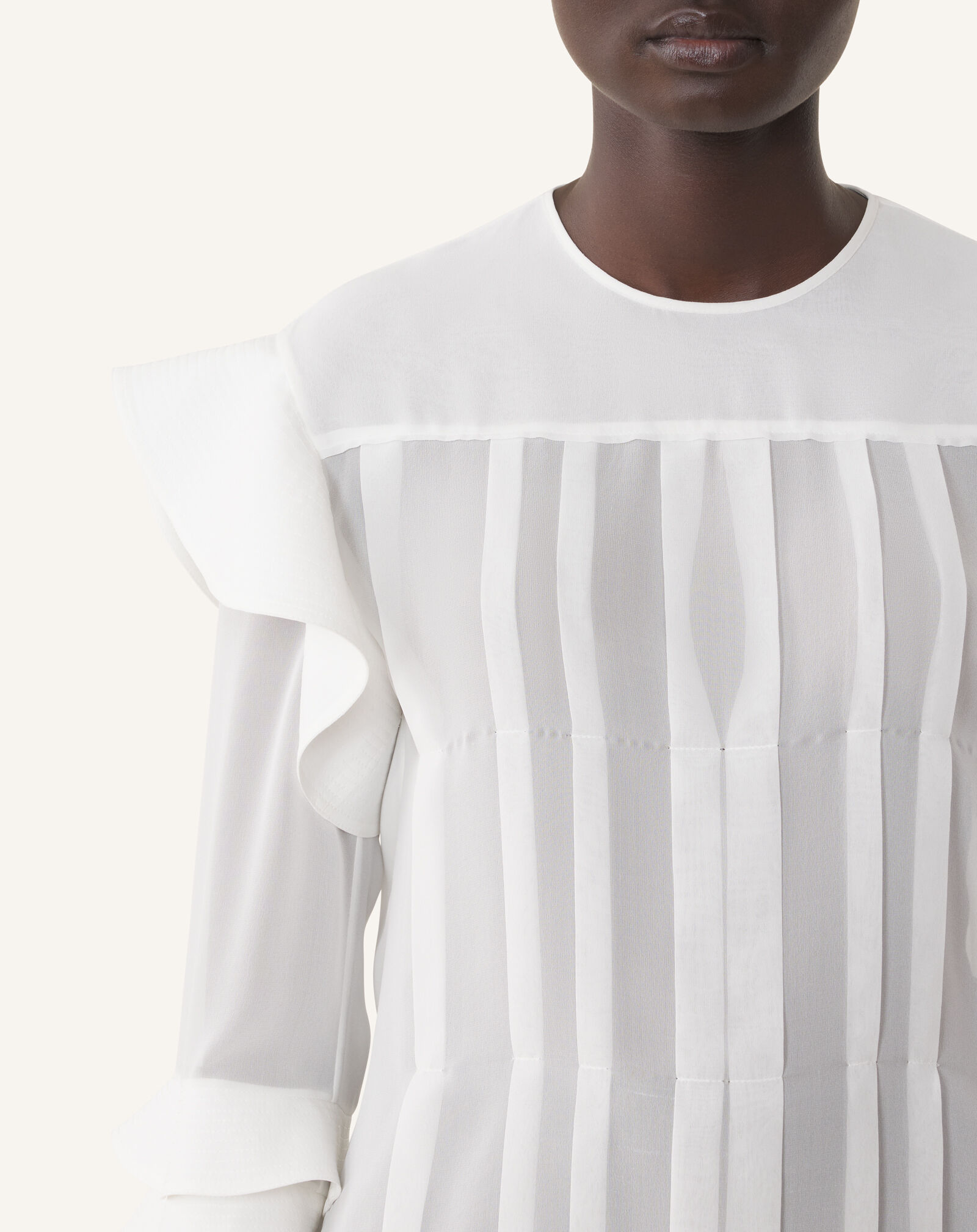 RUFFLES BLOUSE Lanvin RUFFLES BLOUSE Off White RWTO00056259A26