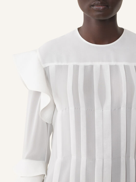 RUFFLES BLOUSE Lanvin RUFFLES BLOUSE Off White RWTO00056259A26