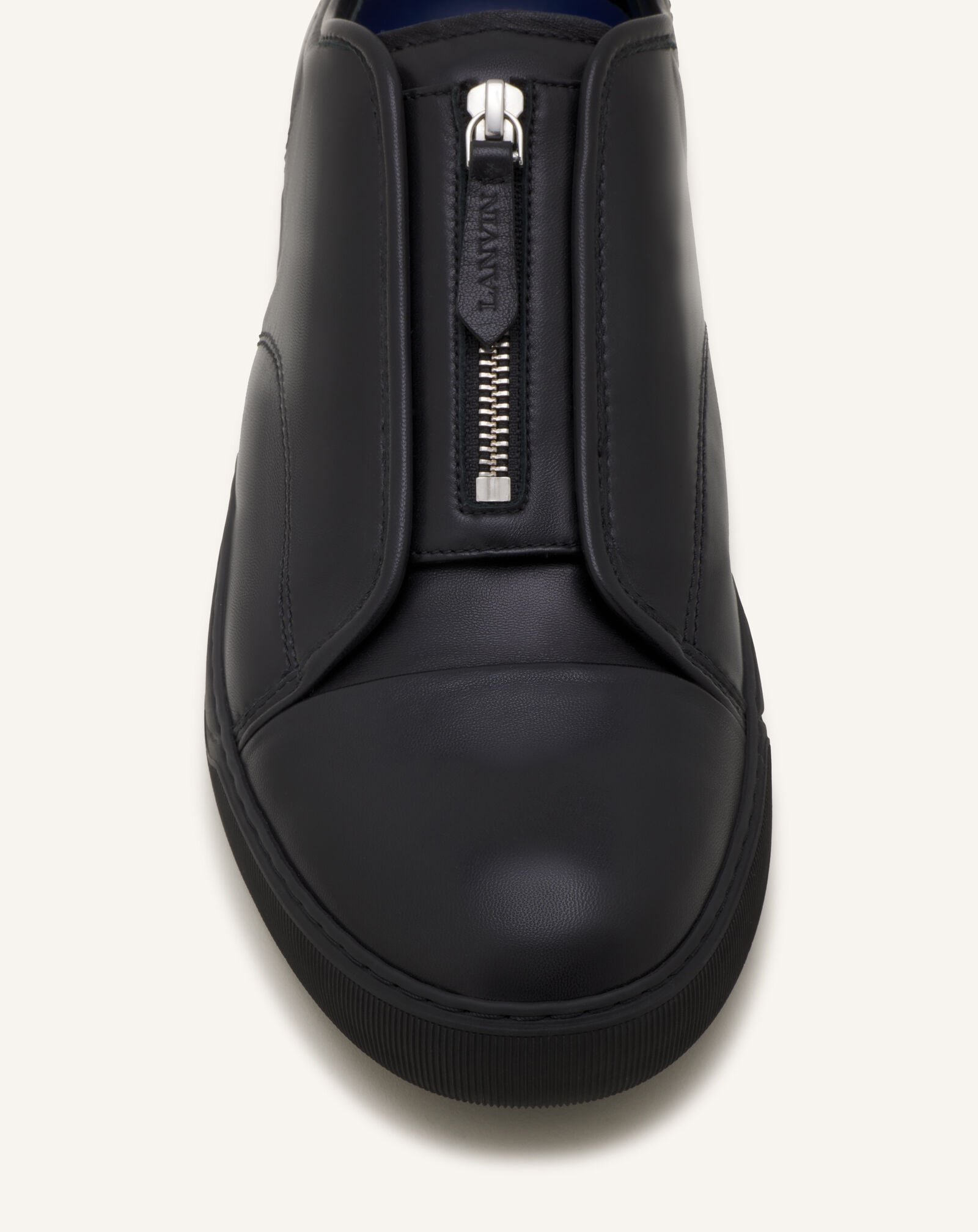 SNEAKERS DBB1 ZIP EN CUIR Lanvin SNEAKERS DBB1 ZIP EN CUIR Noir FMSKDBB5ZPLEA26