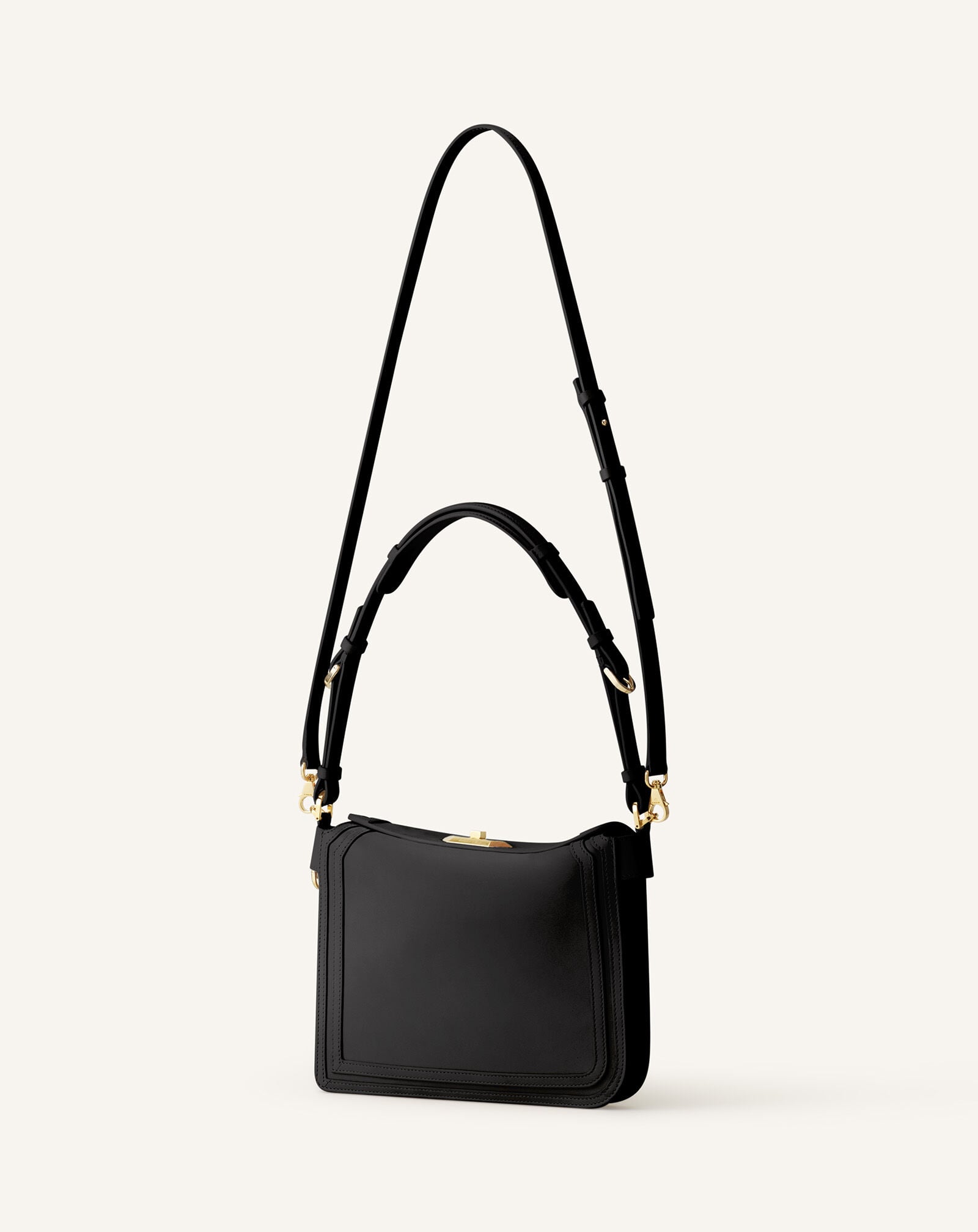 BORSA COMPAGNON 20 IN PELLE Lanvin BORSA COMPAGNON 20 IN PELLE Nero LWBGLRPMSMLEP26