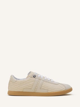 GLEN 2.0 SNEAKERS IN NYLON Lanvin GLEN 2.0 SNEAKERS IN NYLON Ecru/Beige FUSKZL01NYSQA26