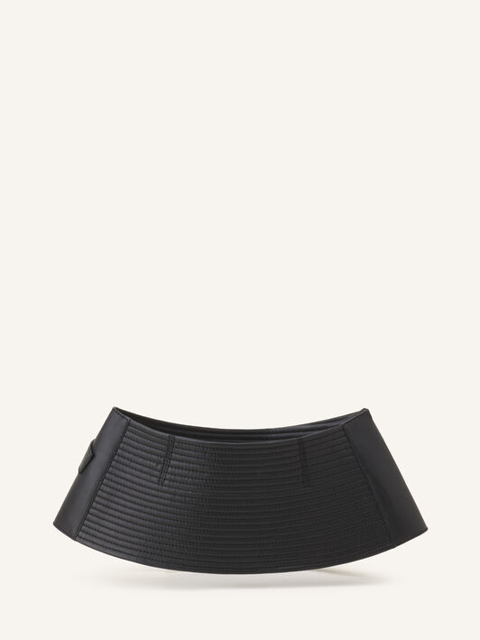 WIDE LEATHER BELT Lanvin WIDE LEATHER BELT Black RWAC0404L068E26