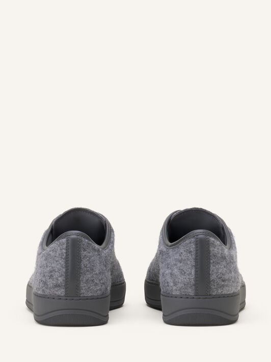 SNEAKERS DBB1 EN FEUTRE ET NAPPA Lanvin SNEAKERS DBB1 EN FEUTRE ET NAPPA Gris clair FMSKDBB1FELTA26
