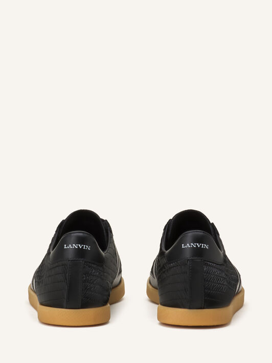 Lanvin GLEN SNEAKER CRUSHED NYLON Black FUSKZL01NYLOH26