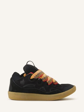 SNEAKER CURB AUS LEDER Lanvin SNEAKER CURB AUS LEDER Schwarz FUSKDK12DRA2P25