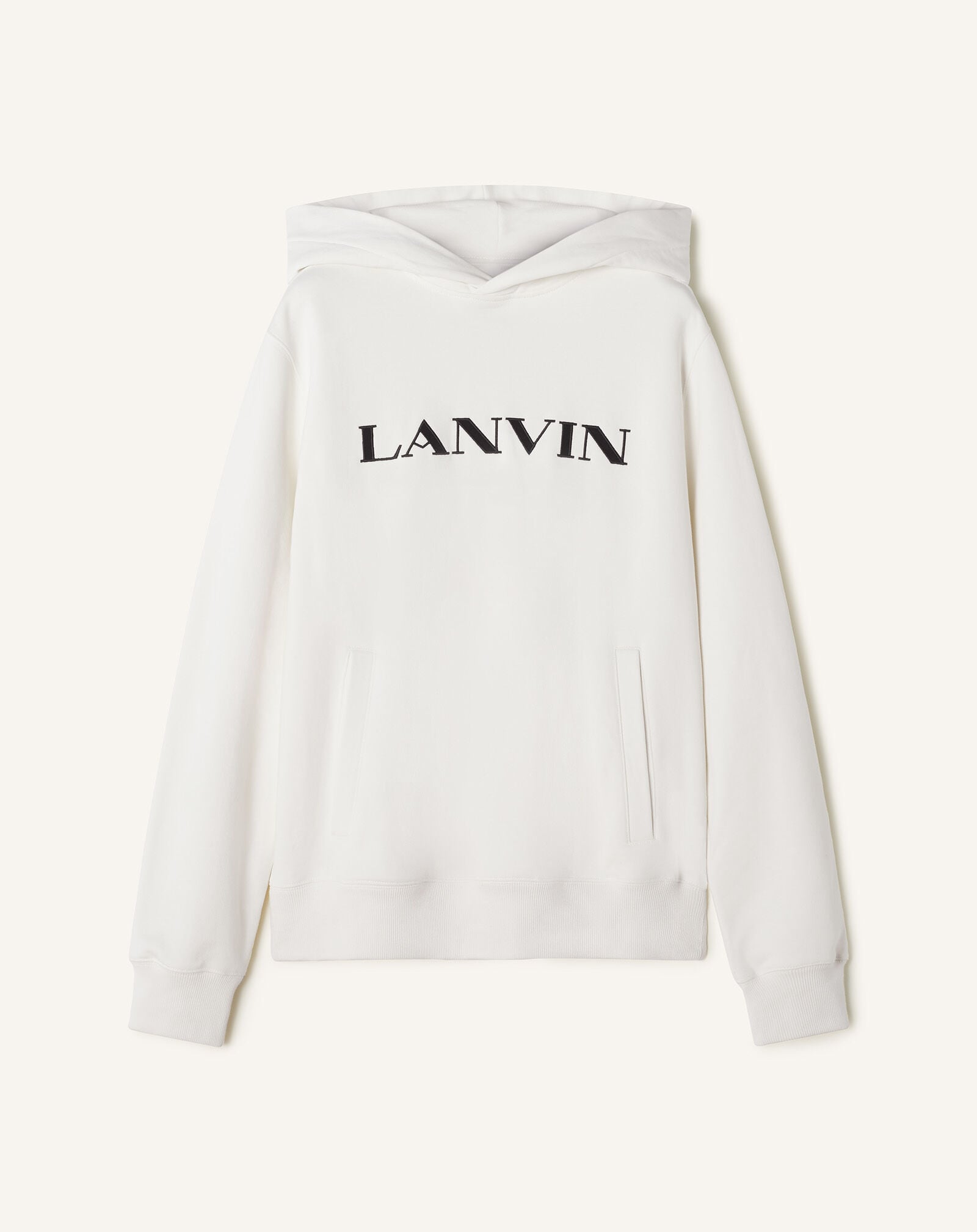 HOODIE BRODÉ LANVIN EN COTON Lanvin HOODIE BRODÉ LANVIN EN COTON Toile RMHO0005F300H25