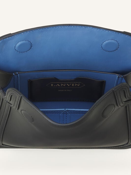 BORSA COMPAGNON 16 IN PELLE Lanvin BORSA COMPAGNON 16 IN PELLE Nero LWBGLRXSSMLEE26