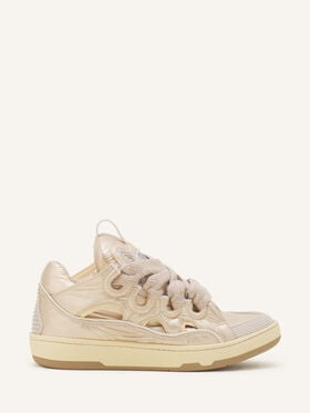 SNEAKER CURB AUS NYLON Lanvin SNEAKER CURB AUS NYLON Blassgelb FUSKDK12NYLOA26