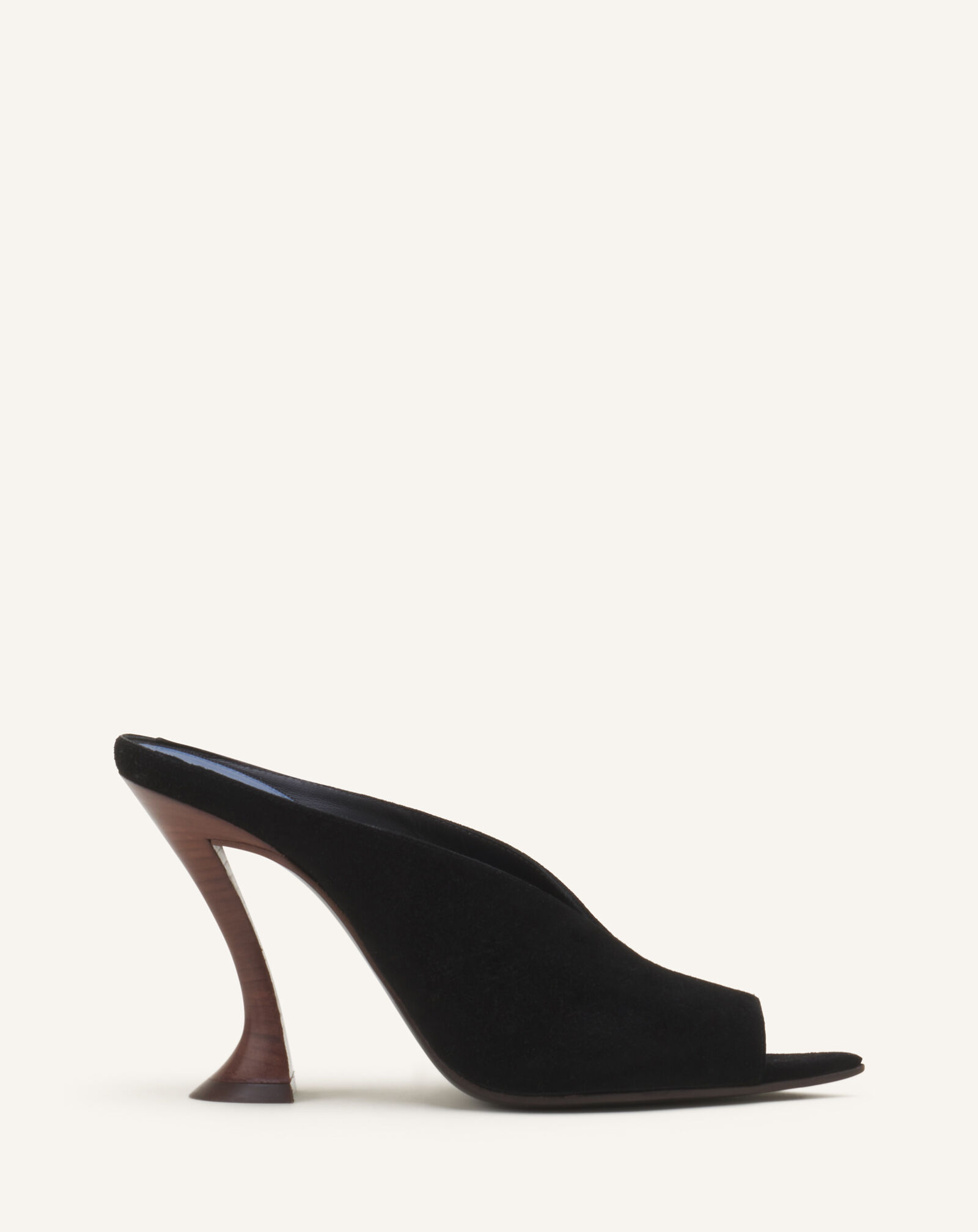 MULE MIDNIGHT STEP EN DAIM Lanvin MULE MIDNIGHT STEP EN DAIM Noir FWPUGA0DSUEDA26