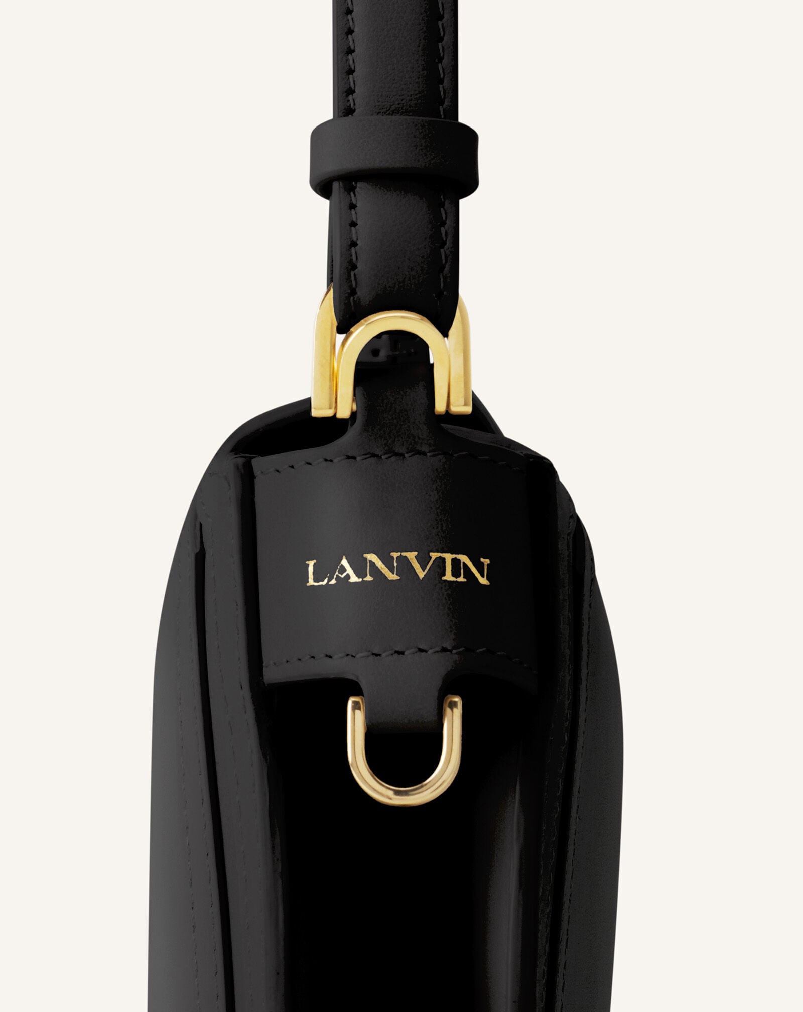 BORSA COMPAGNON 20 IN PELLE Lanvin BORSA COMPAGNON 20 IN PELLE Nero LWBGLRPMSMLEP26