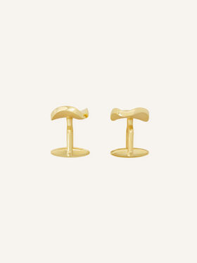 Lanvin BOUTONS DE MANCHETTE TWIST Or AMCJSCL1LTCBA26