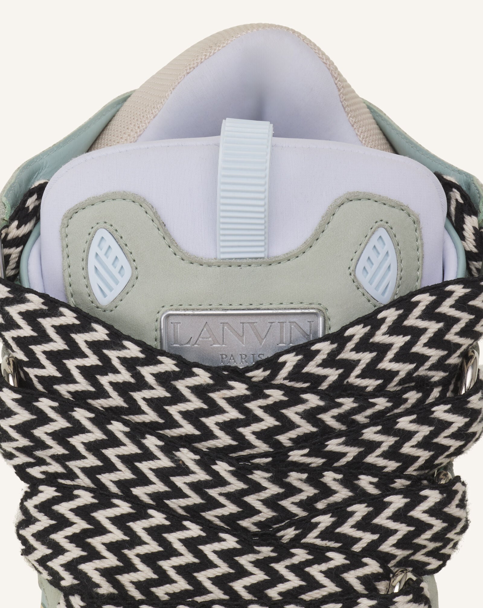SNEAKERS CURB IN PELLE Lanvin SNEAKERS CURB IN PELLE Blu Pallido FUSKDK12DRA2P25