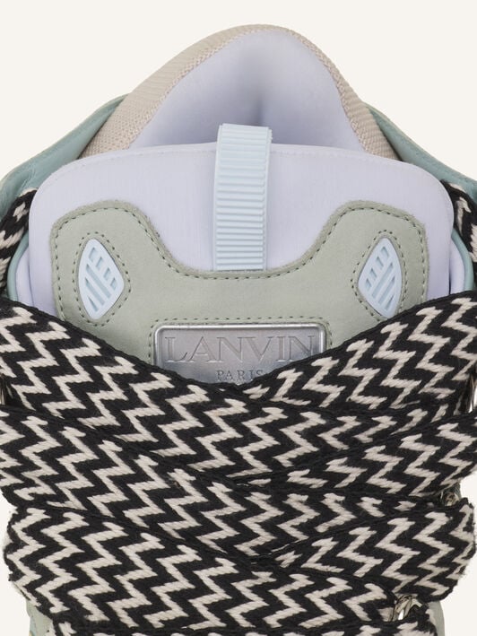 SNEAKERS CURB IN PELLE Lanvin SNEAKERS CURB IN PELLE Blu Pallido FUSKDK12DRA2P25