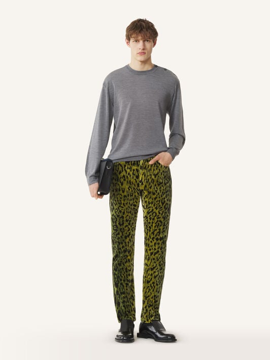 ROUND-NECK JUMPER Lanvin ROUND-NECK JUMPER Ash RMPO0012K099A26
