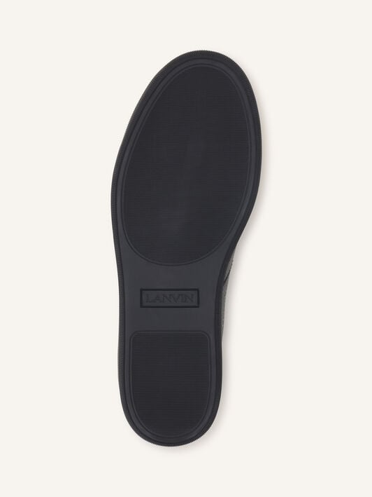 DBB1 SNEAKERS IN NAPPA AND GRAINED LEATHER Lanvin DBB1 SNEAKERS IN NAPPA AND GRAINED LEATHER Black FMSKDBB1GNLEA26