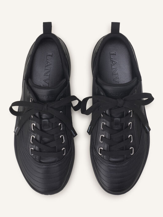 SNEAKERS LNV2 IN PELLE Lanvin SNEAKERS LNV2 IN PELLE Nero FUSKAK03LEATA26