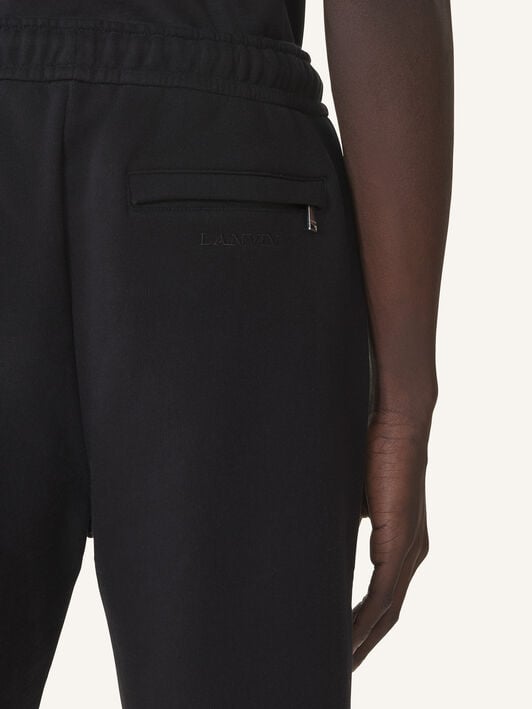 JOGGINGHOSE AUS FLEECE Lanvin JOGGINGHOSE AUS FLEECE Schwarz RMTR0030F300H25