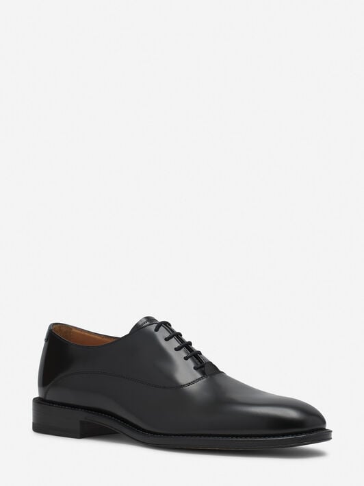 LANVIN SIGNATURE LEATHER OXFORD SHOES Lanvin LANVIN SIGNATURE LEATHER OXFORD SHOES Black FMSHML05SPAZP25