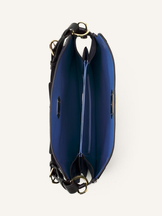 SAC COMPAGNON EN CUIR Lanvin SAC COMPAGNON EN CUIR Noir LWBGLRMMSMLEH25