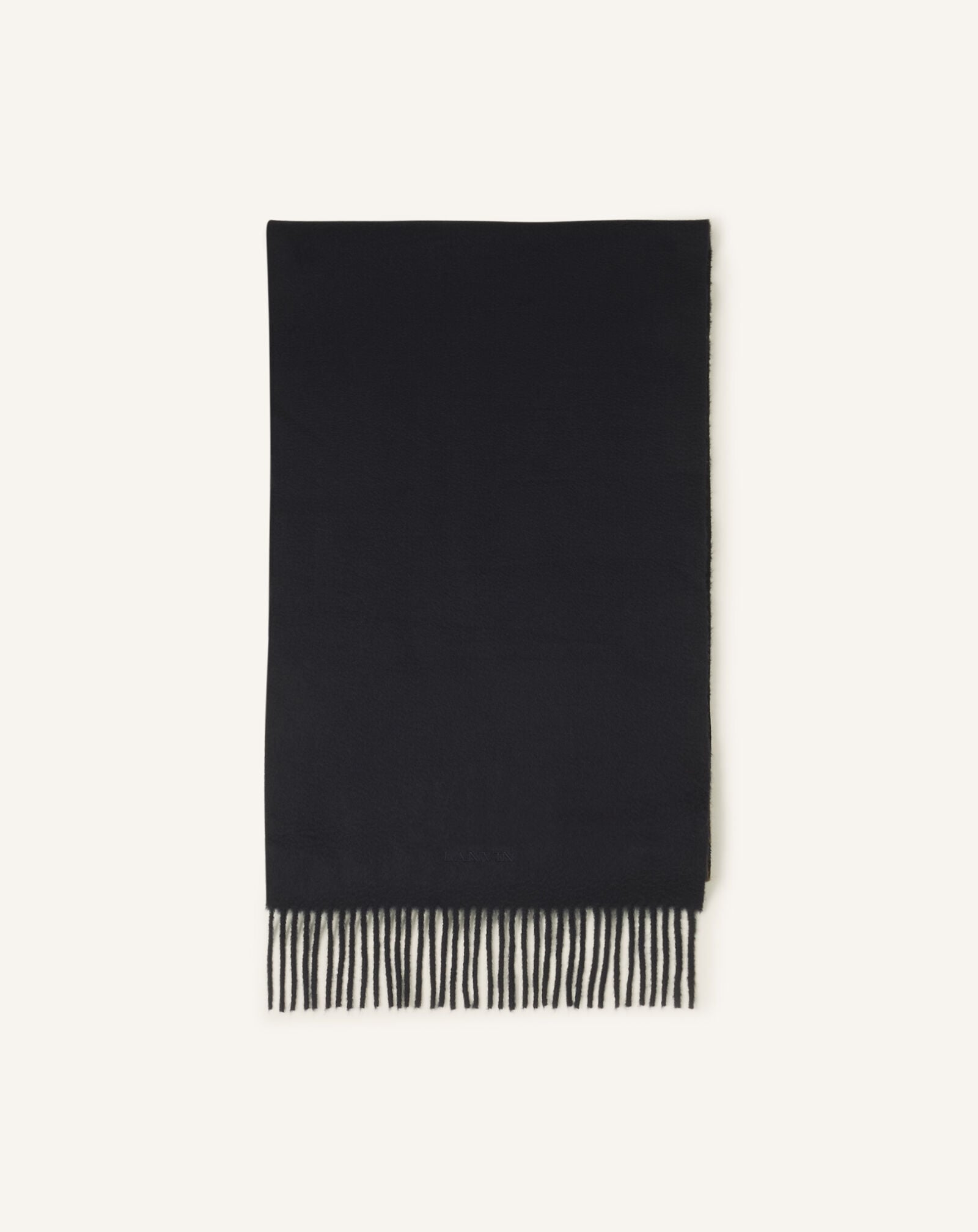 SCIARPA IN CASHMERE BICOLORE Lanvin SCIARPA IN CASHMERE BICOLORE Blu Navy/Marrone AMSARSC32WBCH25