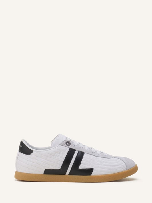 SNEAKER GLEN 2.0 AUS NYLON Lanvin SNEAKER GLEN 2.0 AUS NYLON Weiß/Schwarz FUSKZL01NYSQA26