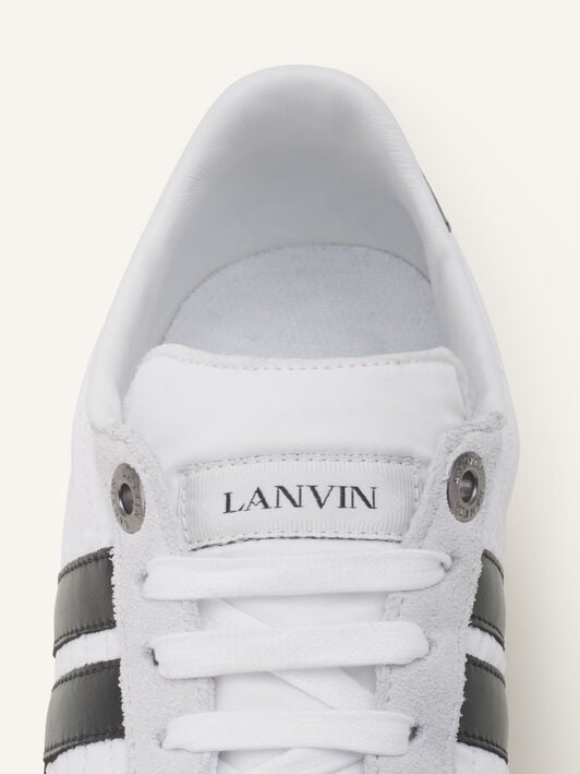 SNEAKER GLEN 2.0 AUS NYLON Lanvin SNEAKER GLEN 2.0 AUS NYLON Weiß/Schwarz FUSKZL01NYSQA26