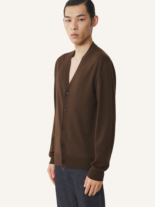 CLASSIC CARDIGAN Lanvin CLASSIC CARDIGAN Ebony RMCA0005K099A26