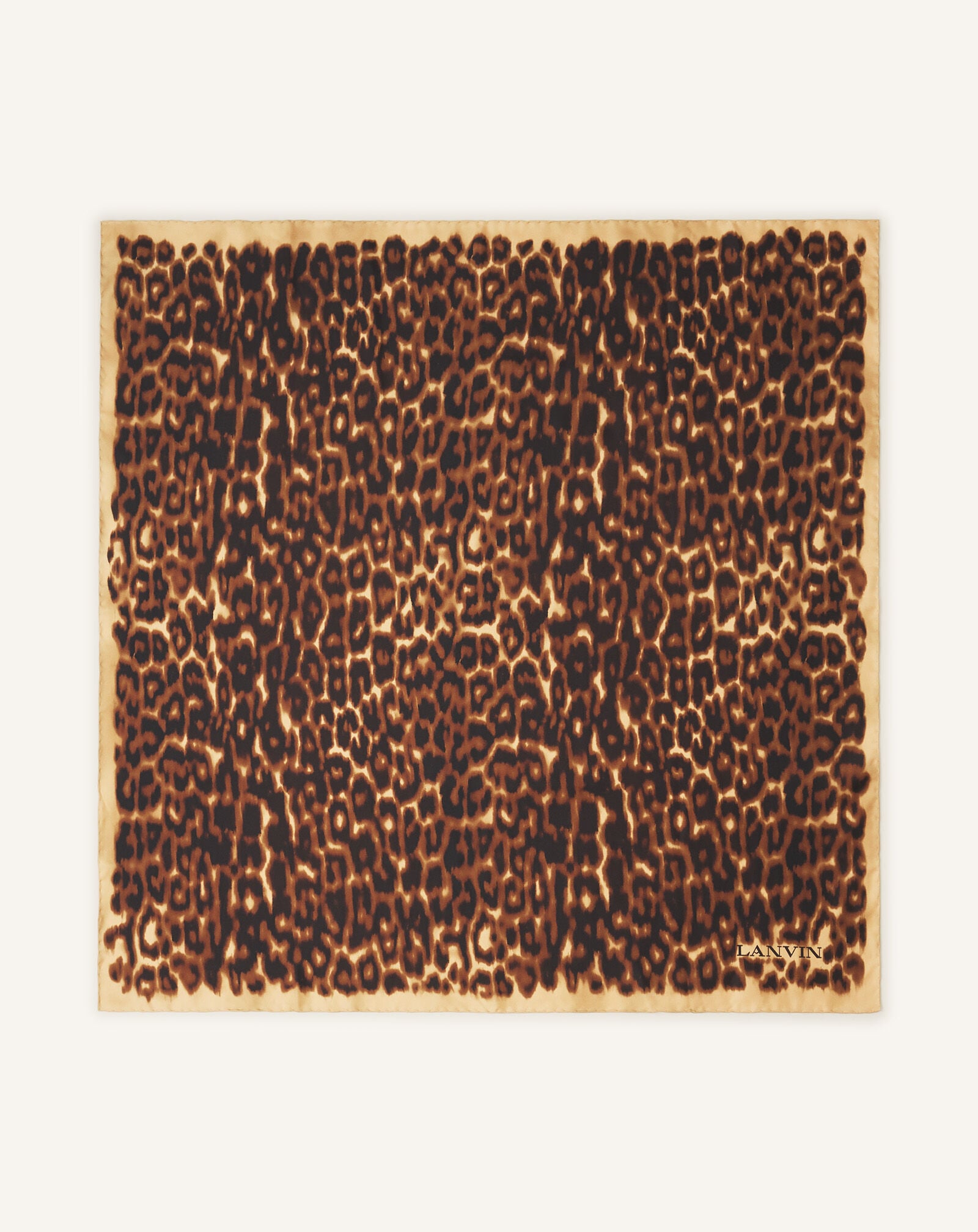 SCIARPA IN SETA CON STAMPA LEOPARDATA Lanvin SCIARPA IN SETA CON STAMPA LEOPARDATA Leopardo AWSARFO11SLPH25