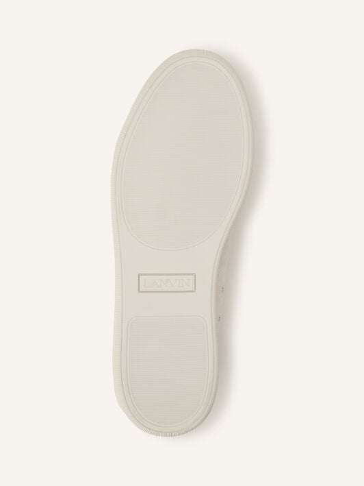 SNEAKERS DBB1 EN SUEDE ET CUIR VERNIS Lanvin SNEAKERS DBB1 EN SUEDE ET CUIR VERNIS Beige Clair FMSKDBB1VBALP15