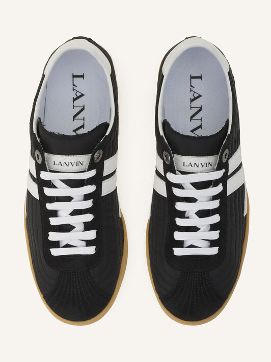 Lanvin SNEAKERS GLEN 2.0 EN NYLON Noir/Blanc FUSKZL01NYSQA26