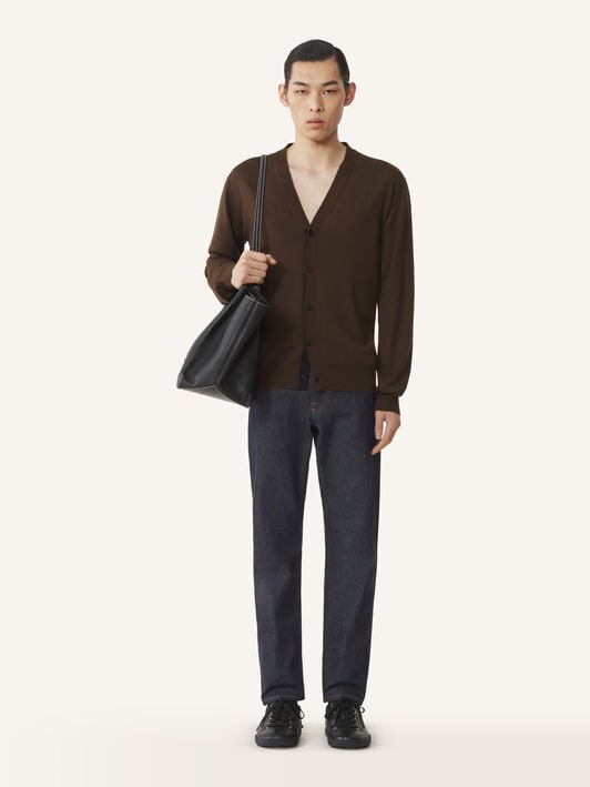 CLASSIC CARDIGAN Lanvin CLASSIC CARDIGAN Ebony RMCA0005K099A26