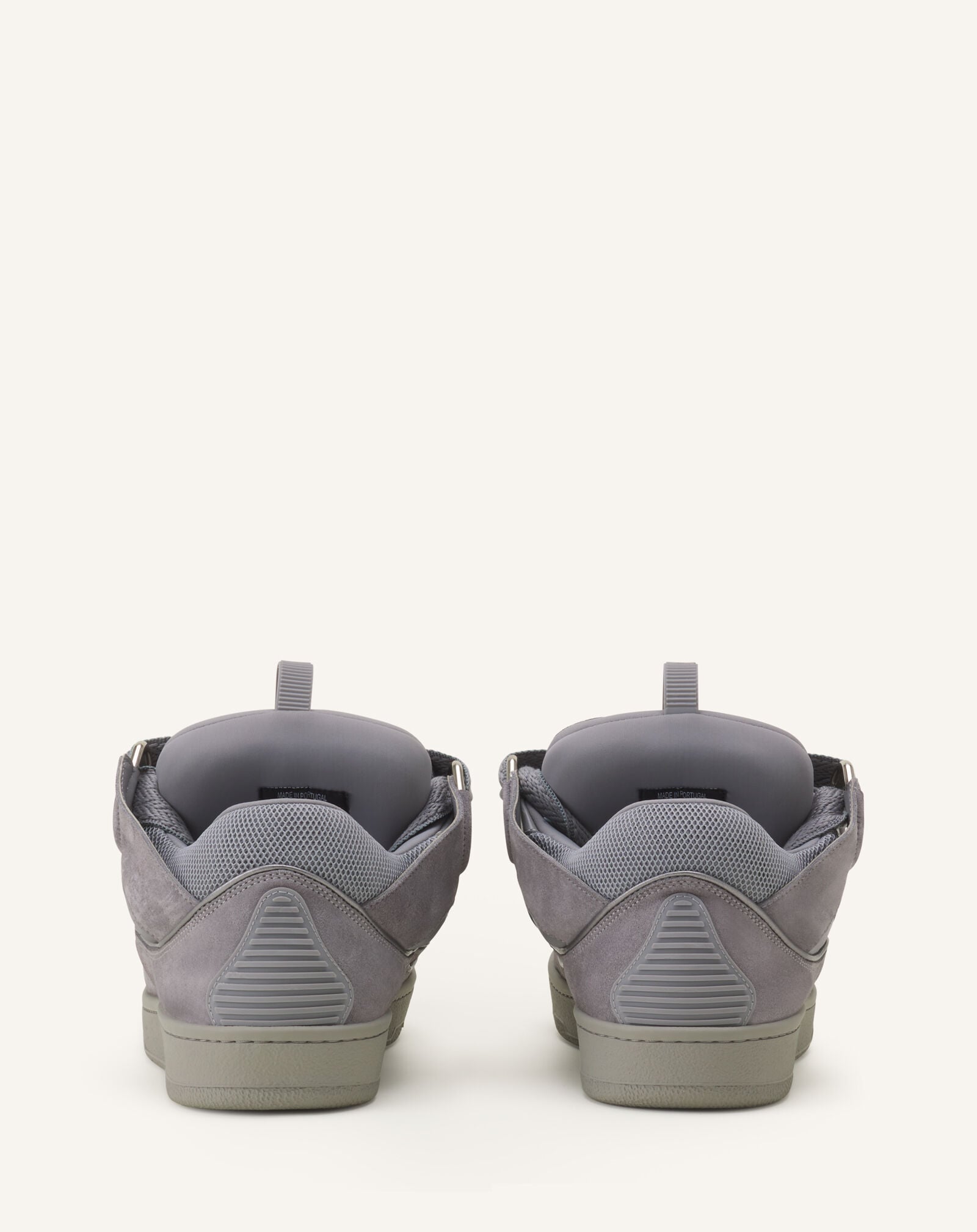 SNEAKERS CURB EN SUEDE MONOCOLOR Lanvin SNEAKERS CURB EN SUEDE MONOCOLOR Gris Clair FUSKDK12DRASE26