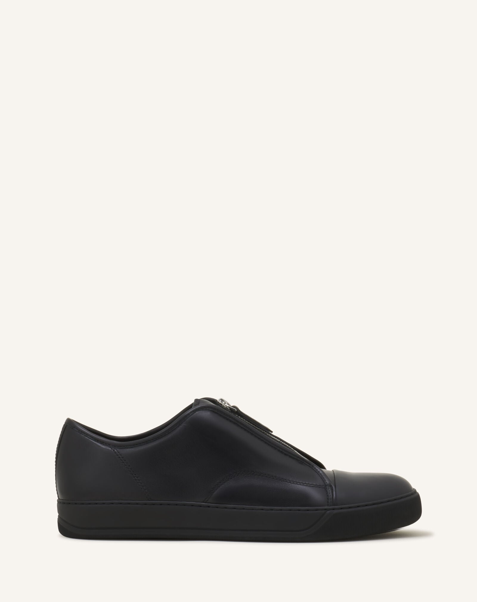 SNEAKER DBB1 MIT REISSVERSCHLUSS AUS LEDER Lanvin SNEAKER DBB1 MIT REISSVERSCHLUSS AUS LEDER Schwarz FMSKDBB5ZPLEA26