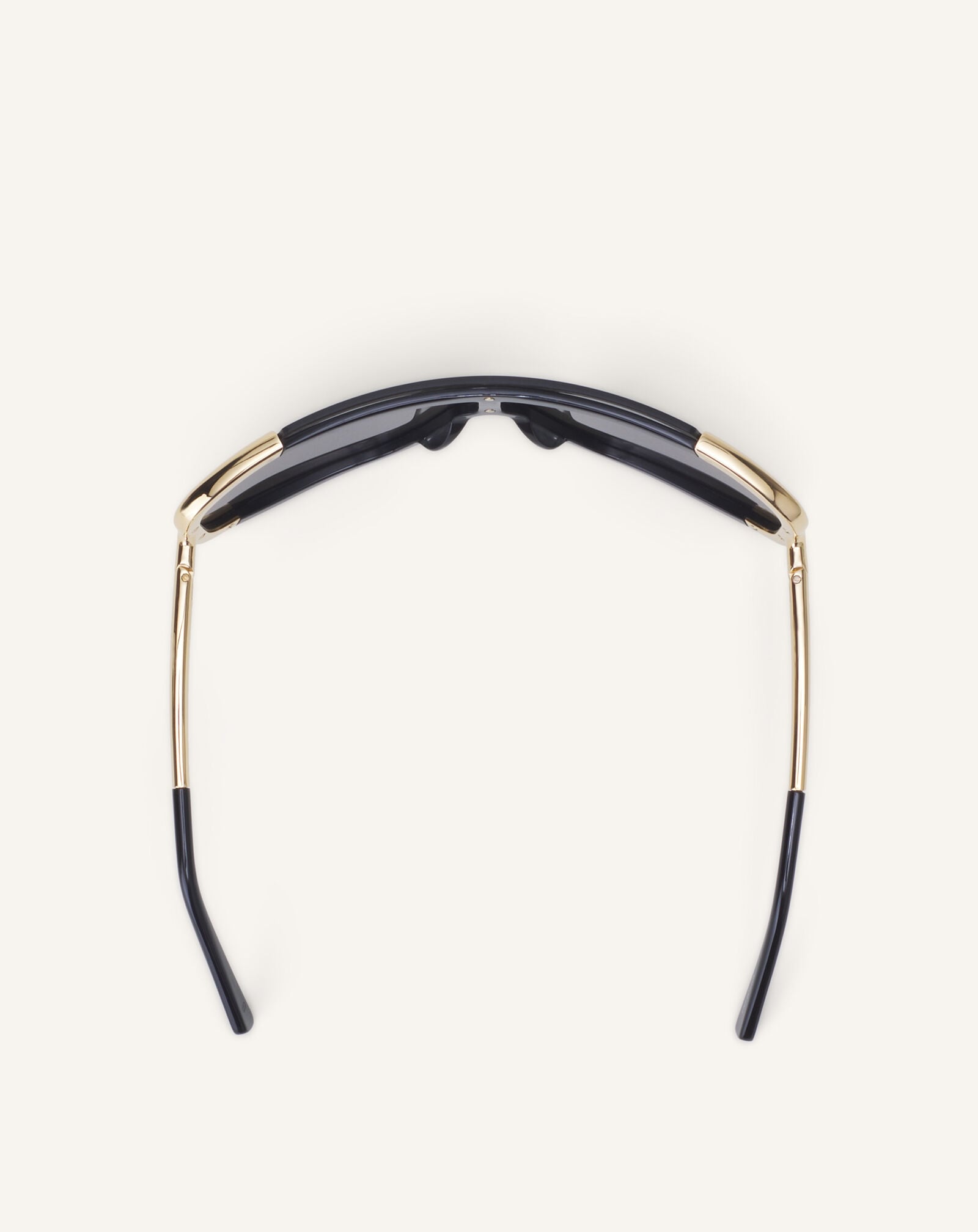 MASK METAL AND ACETATE NOVA Lanvin MASK METAL AND ACETATE NOVA Gold/Black AWEYTSU2ACMLH26