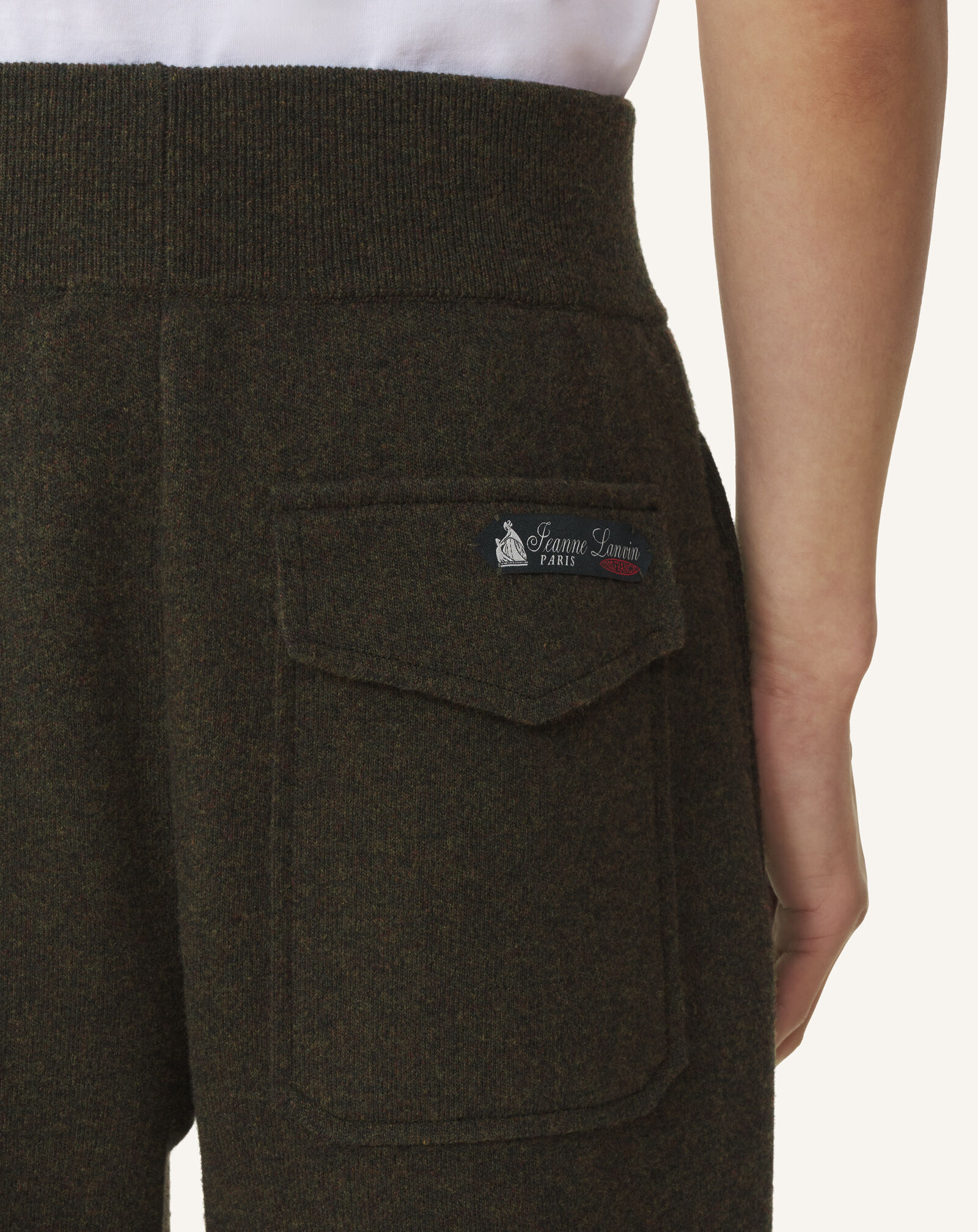 JOGGINGHOSE AUS WOLLE Lanvin JOGGINGHOSE AUS WOLLE Ebenholz RMTR0033K066A26