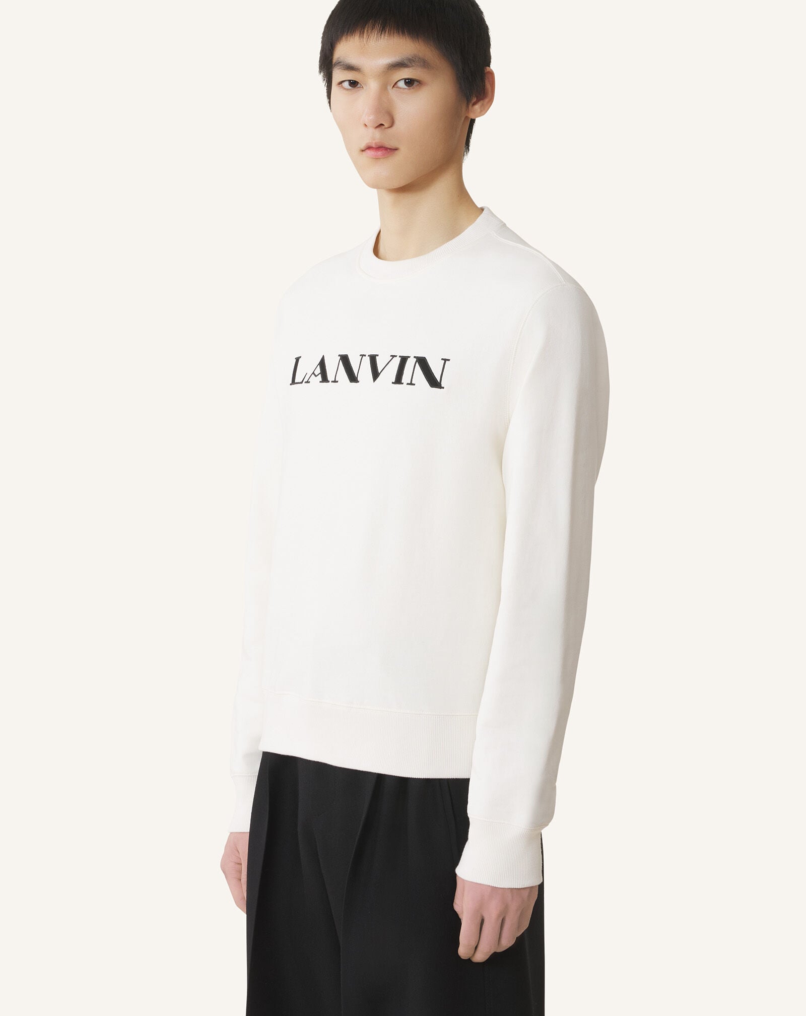 Lanvin SWEATSHIRT BRODÉ LANVIN EN COTON Toile RMSS0001F300H25