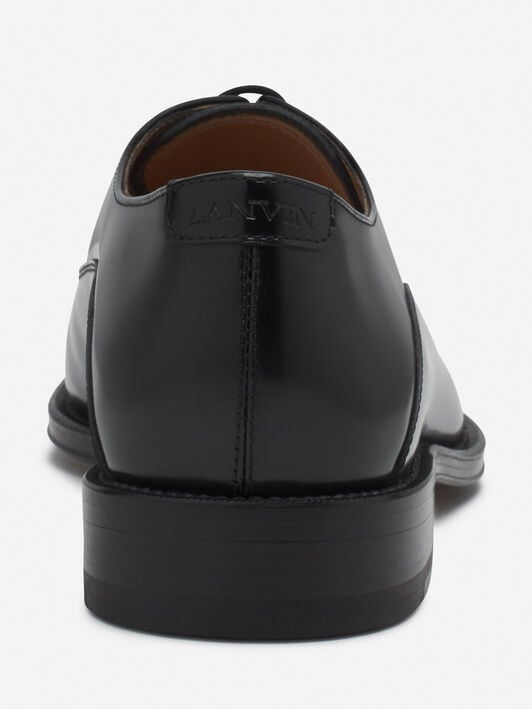 LANVIN SIGNATURE LEATHER OXFORD SHOES Lanvin LANVIN SIGNATURE LEATHER OXFORD SHOES Black FMSHML05SPAZP25