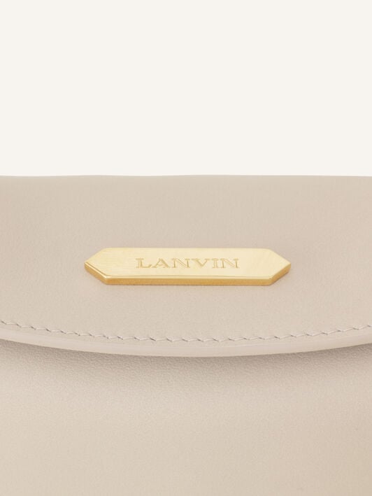 BORSA COMPAGNON 16 IN PELLE Lanvin BORSA COMPAGNON 16 IN PELLE Gesso LWBGLRXSSMLEE26