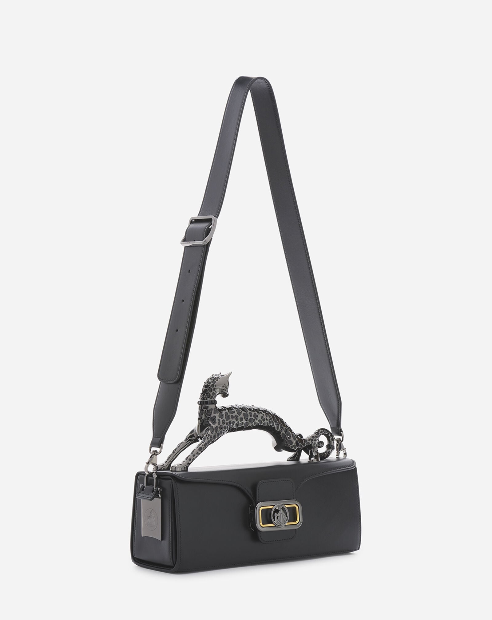 TASCHE PENCIL CAT AUS LEDER Lanvin TASCHE PENCIL CAT AUS LEDER Schwarz LWBGBRS5TPSSA23