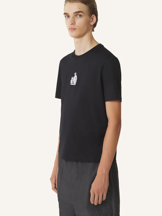 CAMISETA MOTHER AND CHILD Lanvin CAMISETA MOTHER AND CHILD Negro RMTS0012J312P26