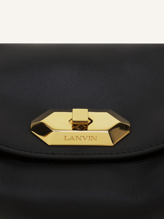 SAC COMPAGNON EN CUIR Lanvin SAC COMPAGNON EN CUIR Noir LWBGLRMMSMLEH25