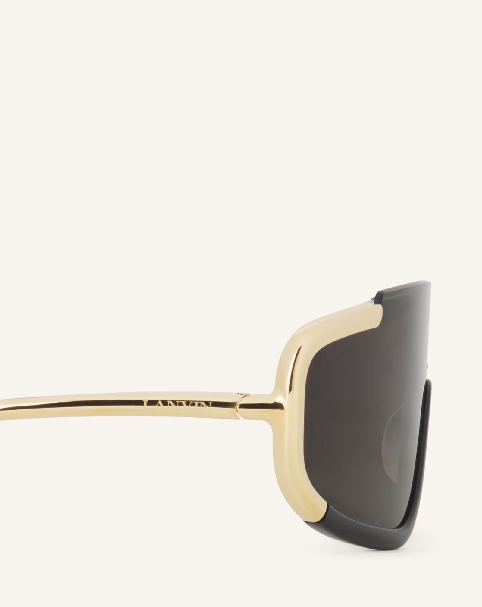 MASK METAL AND ACETATE NOVA Lanvin MASK METAL AND ACETATE NOVA Gold/Black AWEYTSU2ACMLH26