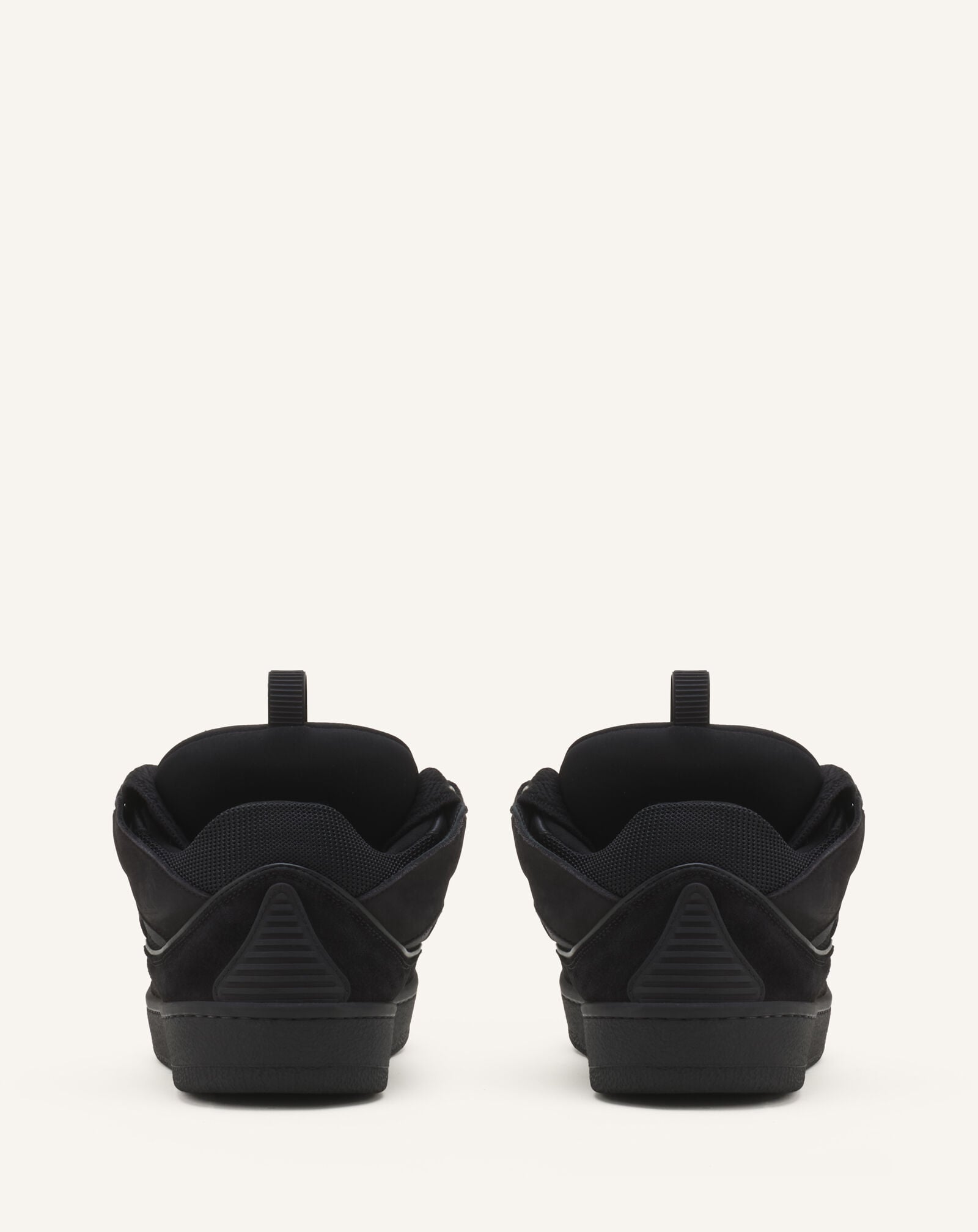 SNEAKERS CURB IN PELLE Lanvin SNEAKERS CURB IN PELLE Nero FUSKDK12DRAGP25