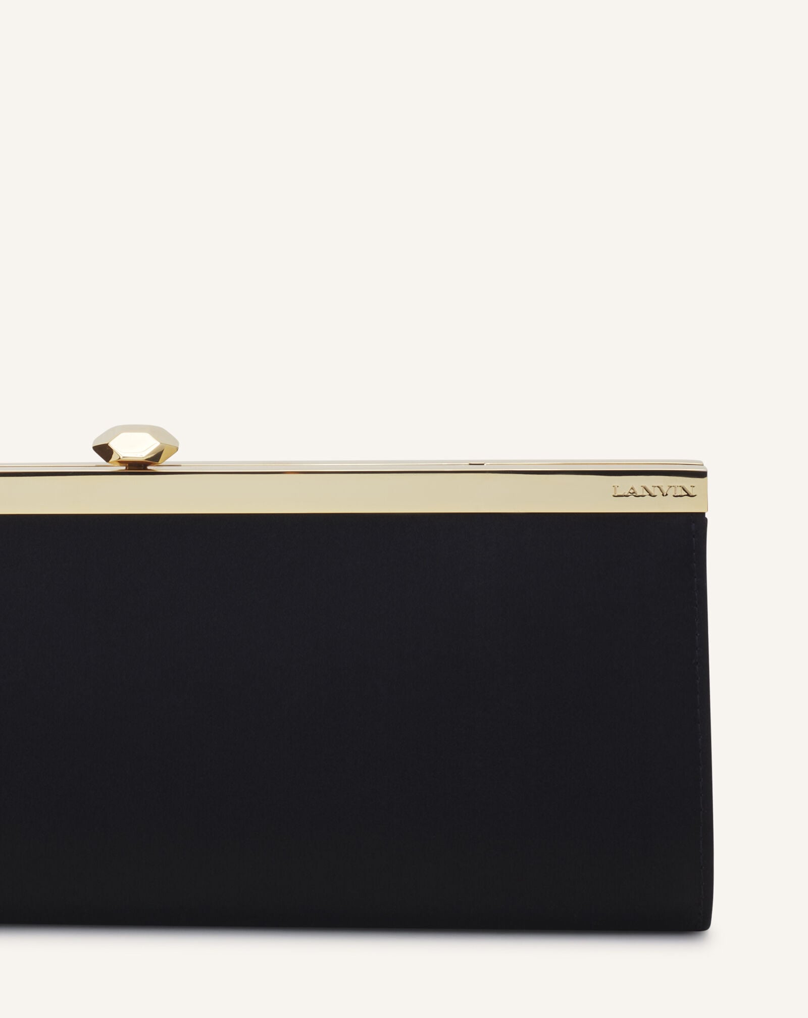 CATCH EVENING POUCH SMALL Lanvin CATCH EVENING POUCH SMALL Black LWBGLPPDRASOH26