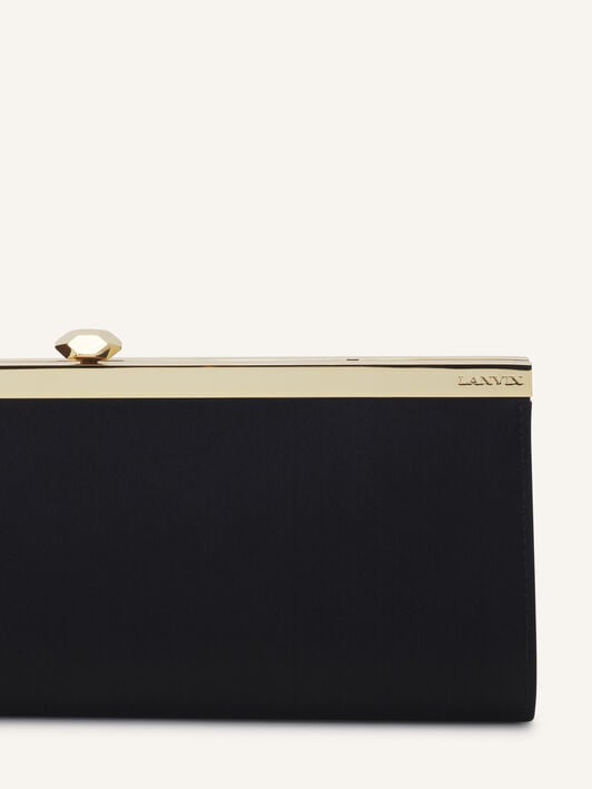 CATCH EVENING POUCH SMALL Lanvin CATCH EVENING POUCH SMALL Black LWBGLPPDRASOH26