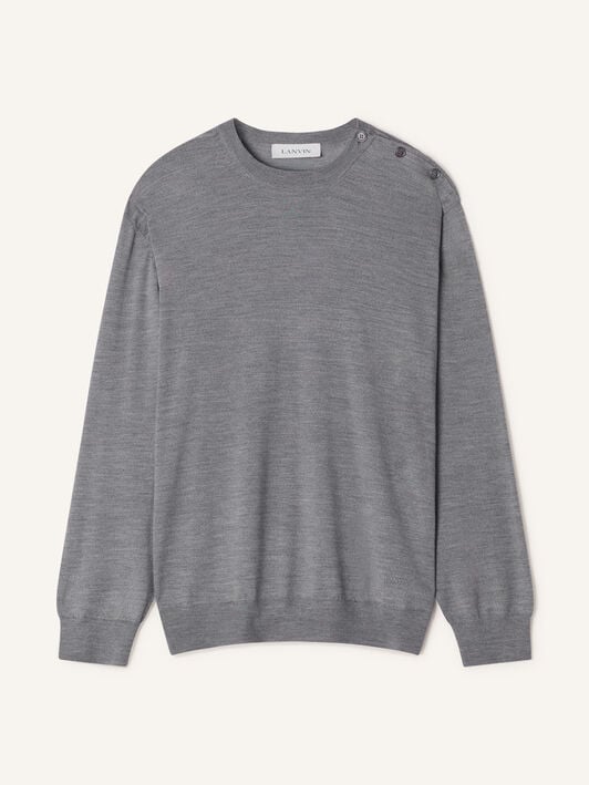 ROUND-NECK JUMPER Lanvin ROUND-NECK JUMPER Ash RMPO0012K099A26