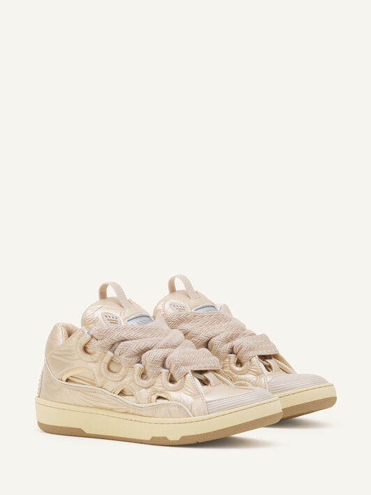 SNEAKER CURB AUS NYLON Lanvin SNEAKER CURB AUS NYLON Blassgelb FUSKDK12NYLOA26